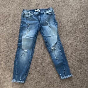 KanCan Distressed Ankle Jeans 11/29